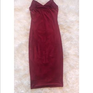 Windsor Suede Bodycon Dress